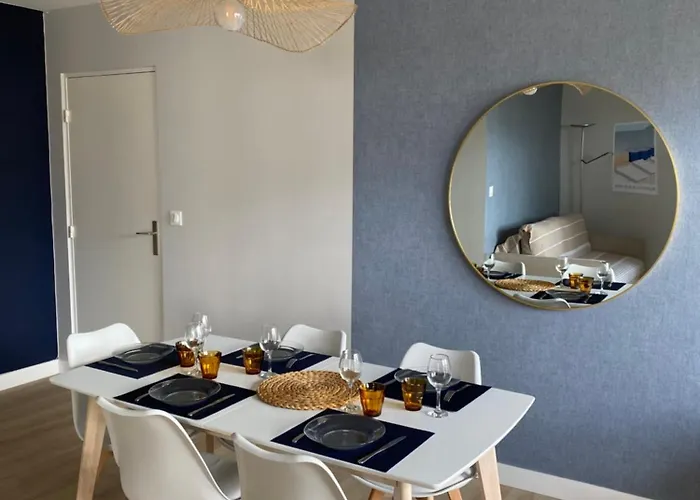 65m2 Avec Balcon Vues Partielles à 150m De La Et Centre, Wifi Et Parking Privé Apartamento *